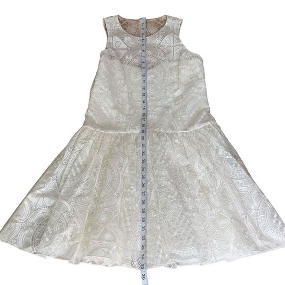 Marchesa Notte Sleeveless Lace Drop Waist Dress Size 4 NWT - Picture 11 of 15